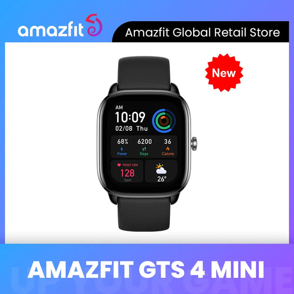 Smartwatch Amazfit GTS 4 MINI  - 1.65 polegadas
