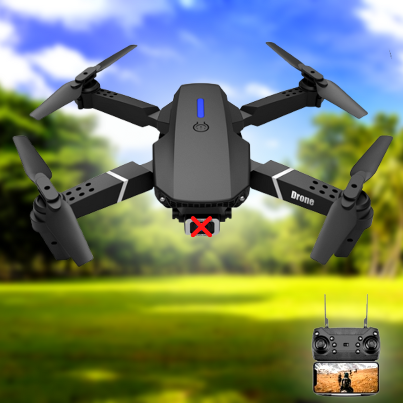 Drone Iniciante Wifi com Controle Remoto Adaptável/Zangão