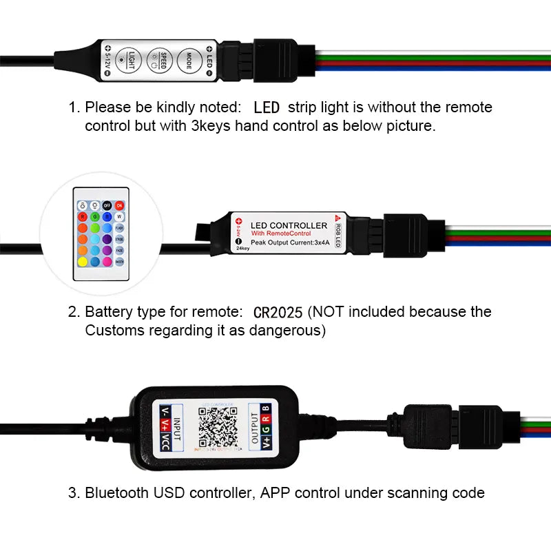 Fita de LED Inteligente Bluetooth Strip Lights